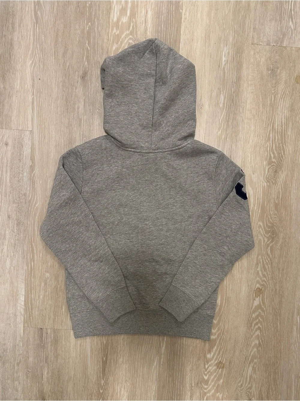 Polo Ralph Lauren Boy’s Gray Big Pony Fleece Hoodie, Size S(8)